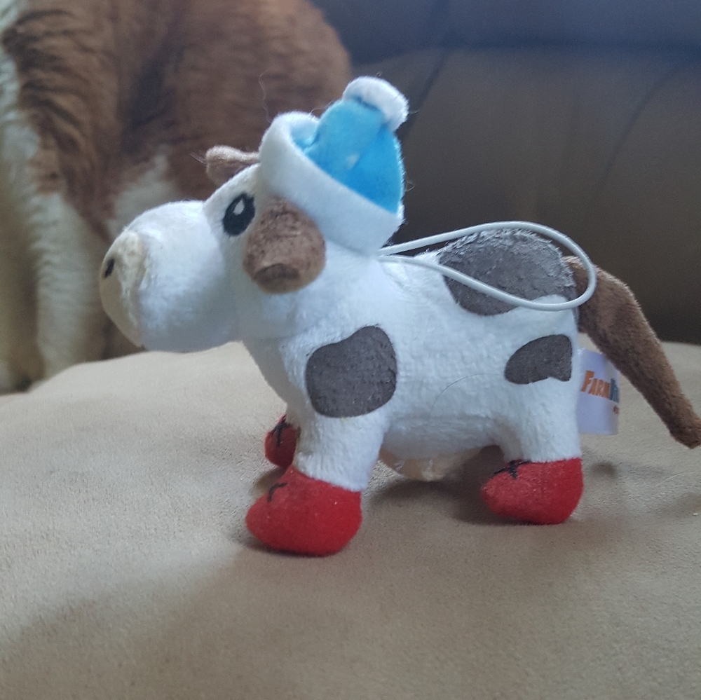 Farmville stuffed animal.